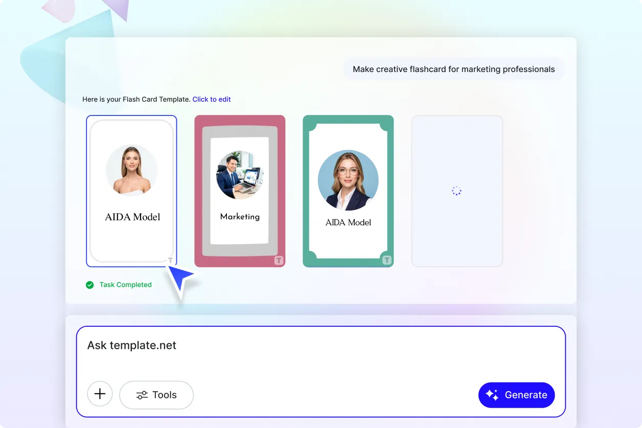 Free AI Flashcard Generator, Create Flashcard Images Online [ No Signup ]